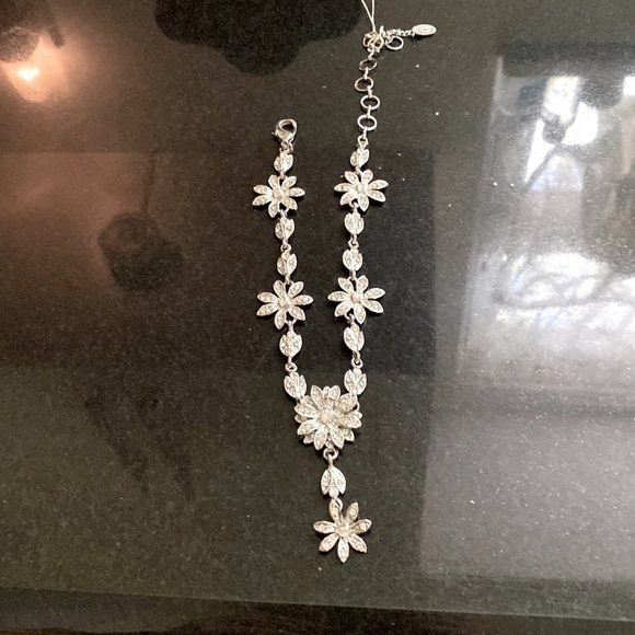 Amrita Singh Edith crystal and silver tone statement necklace. NWT. - Picture 13 of 13